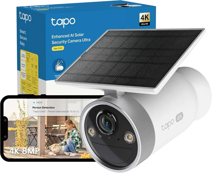 Tapo Launches New 4K 8MP Solar Security Camera for Enhanced Safety