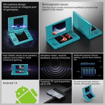 Anbernic RG DS: Affordable Dual-Screen Handheld for Gaming Under $100