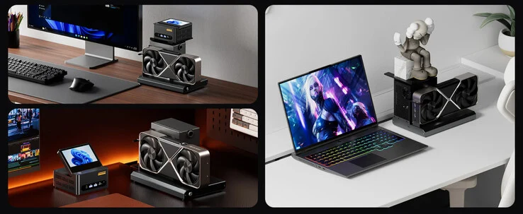 Aoostar EG02: Global Launch of Thunderbolt 5 eGPU Dock This Month