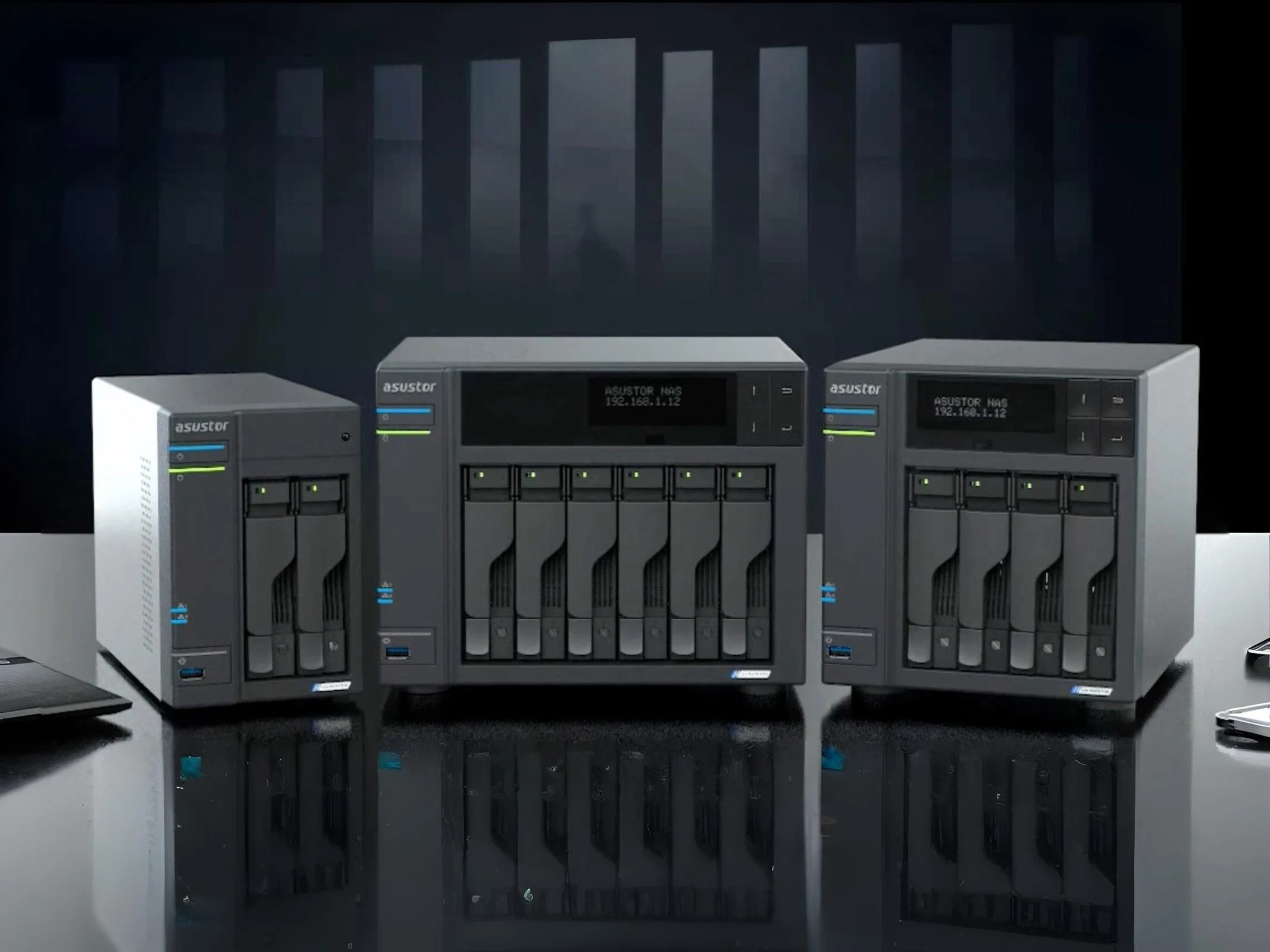 Asustor Lockerstor Gen2+ NAS: Intel, Dual 5GbE, 212TB Storage