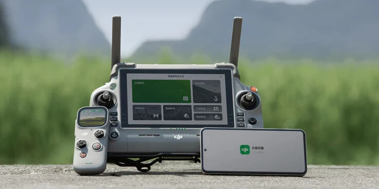 DJI Launches Mini AG Drone with Remote and 10km Video Range