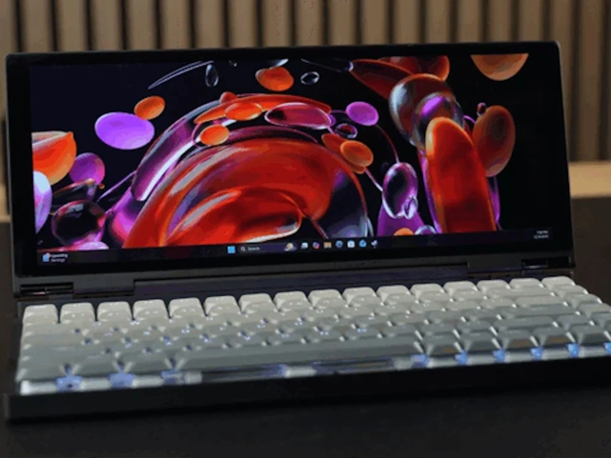 Smart Keyboard Laptop with AMD Ryzen 7 or Intel CPU – Extra Wide