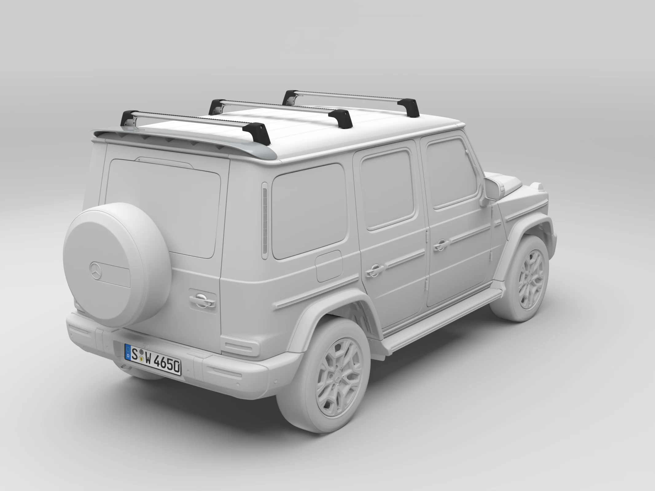 First Photos of Mercedes Baby-G EQ Electric SUV Prototype