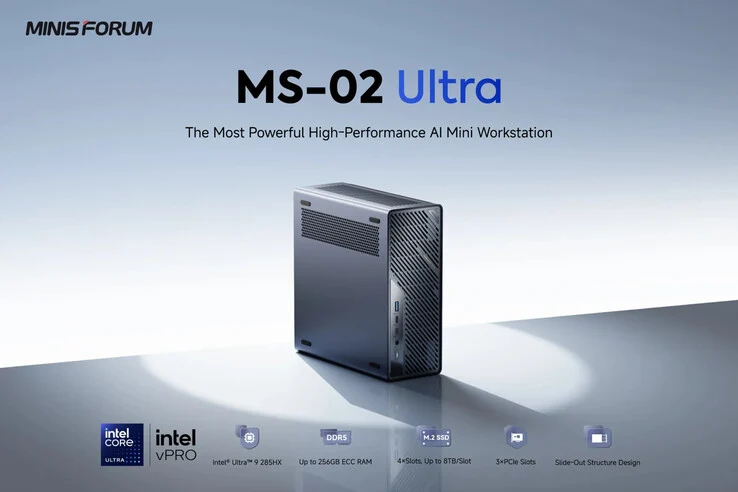 Minisforum MS-02 Ultra: Release Date for High-End Mini-PC with USB4 V2