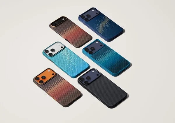 PITAKA iPhone 17 Cases: Gold Glints in Aramid Fiber Design