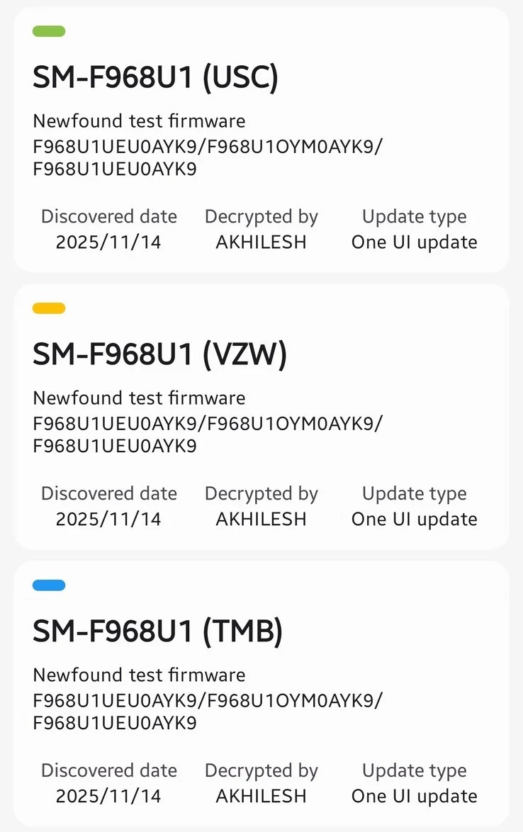 New Samsung Galaxy Z TriFold Evidence Suggests US Release