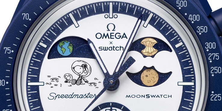 Swatch Launches Moonshine Gold Beaver Moon Moonswatch Collection