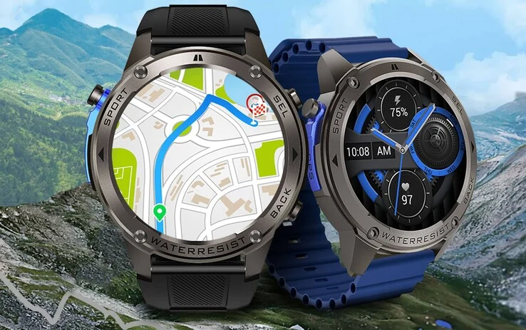 Affordable Voyager1 Smartwatch: 7-Day Battery, GPS, AMOLED, Waterproof