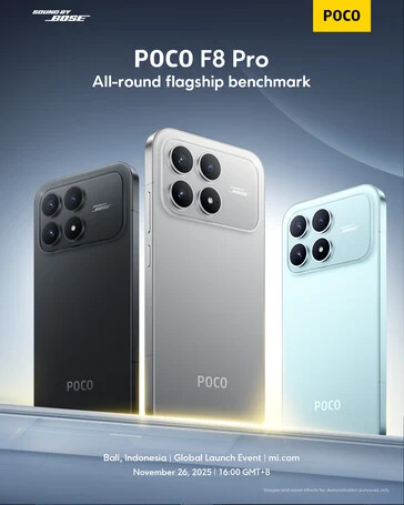Xiaomi Teases Poco F8 Pro and F8 Ultra for Global Launch Event
