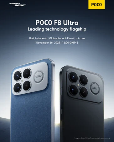Xiaomi Teases Poco F8 Pro and F8 Ultra for Global Launch Event