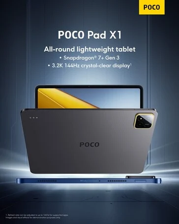 POCO Pad X1 Launching November 26 with POCO F8 Series