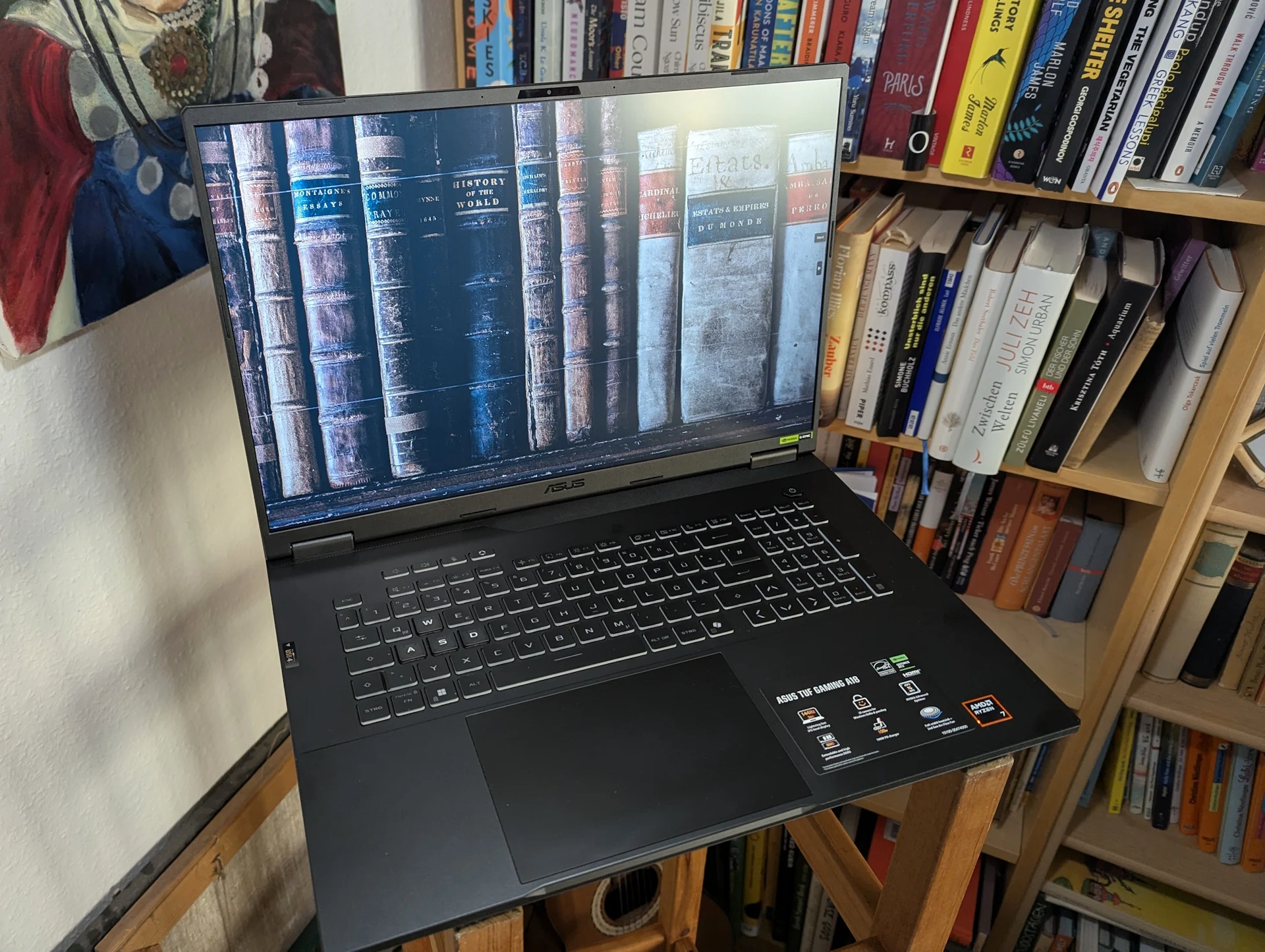 Affordable Asus TUF Gaming A18 Laptop for Creative Professionals