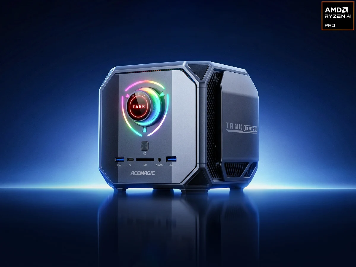 Acemagic Launches Tank M1A Pro Plus Mini PC with 128GB RAM