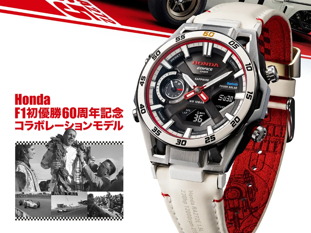 Casio Edifice Honda Collaboration Watch Launching in Japan March