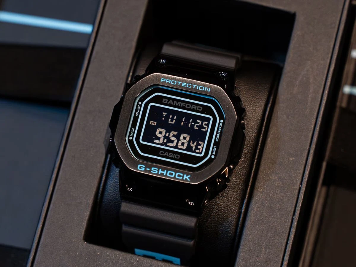 New Casio G-Shock Bamford GM-5600 Metal Bezel Watch Launching