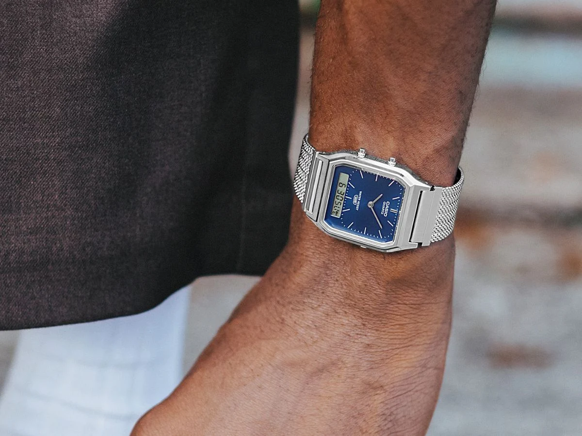 Casio Launches New Metal Mesh Strap Watches in Europe