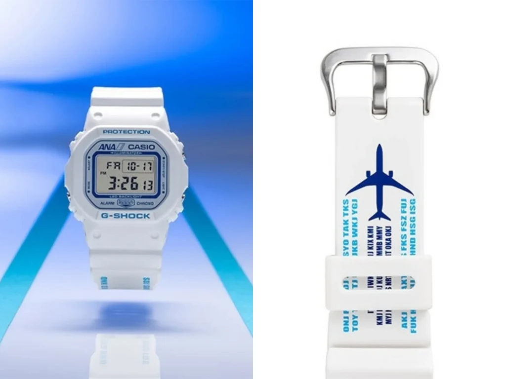 Casio G-Shock x ANA DW-5600 Collaboration Watch Unveiled