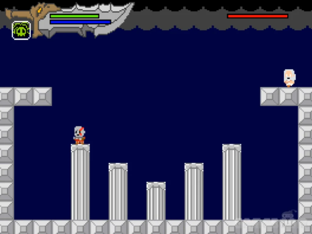Bit of War: Free 8-Bit Platformer Revives Kratos’ Greek Saga