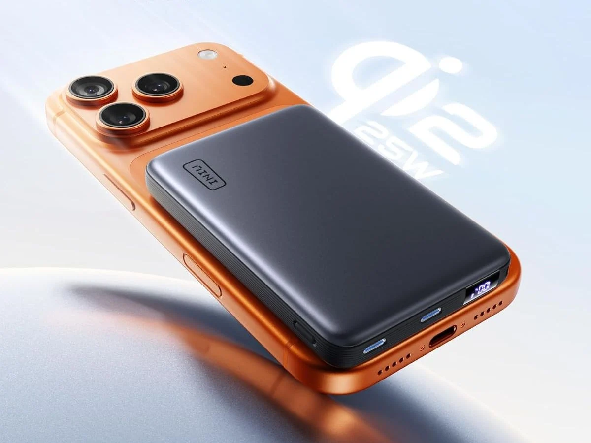 Iniu Launches New 10,000 mAh Wireless Qi2 Power Bank with 25W Output