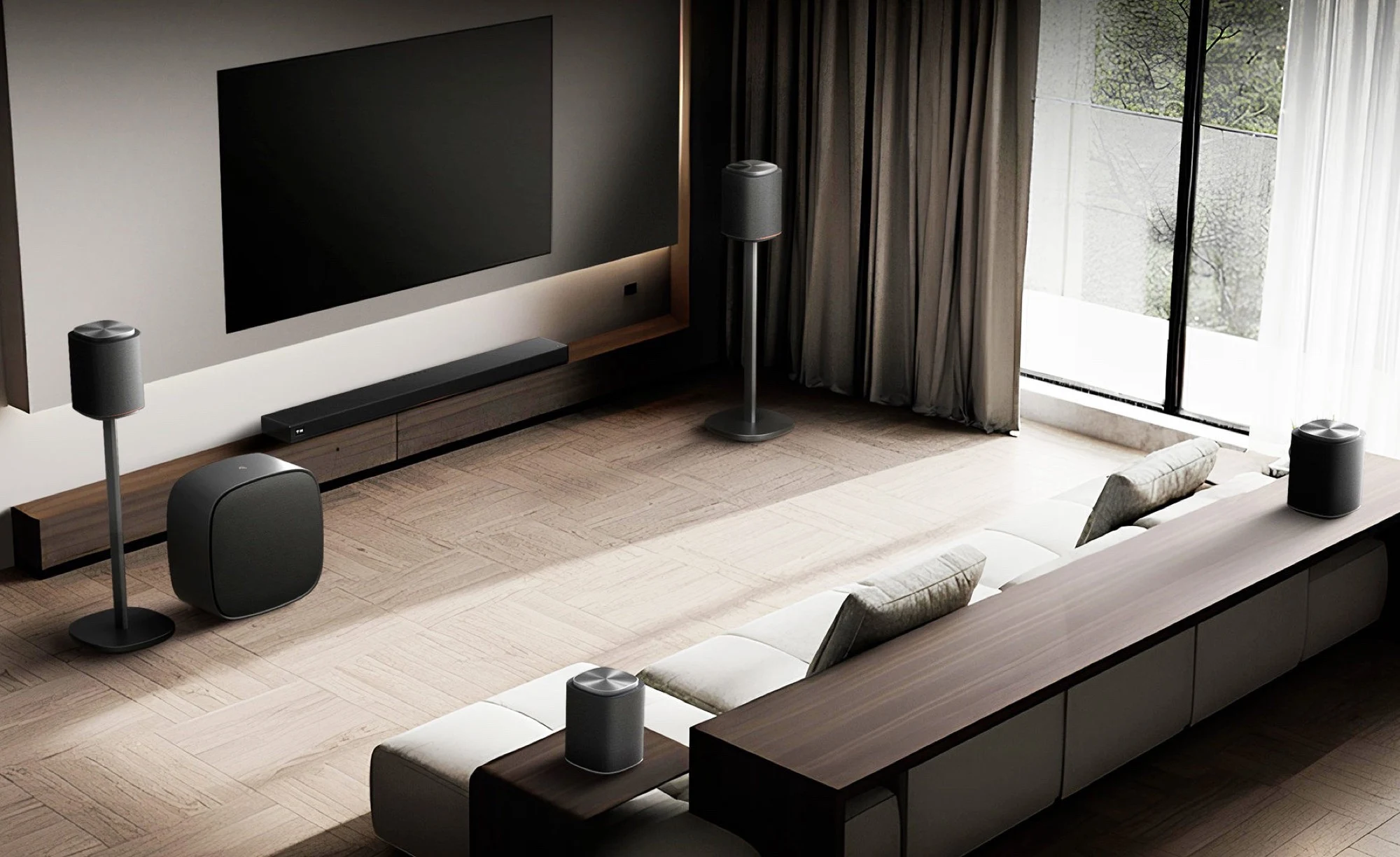 LG Sound Suite: 13.1.7-Channel Surround Soundbar & Speakers