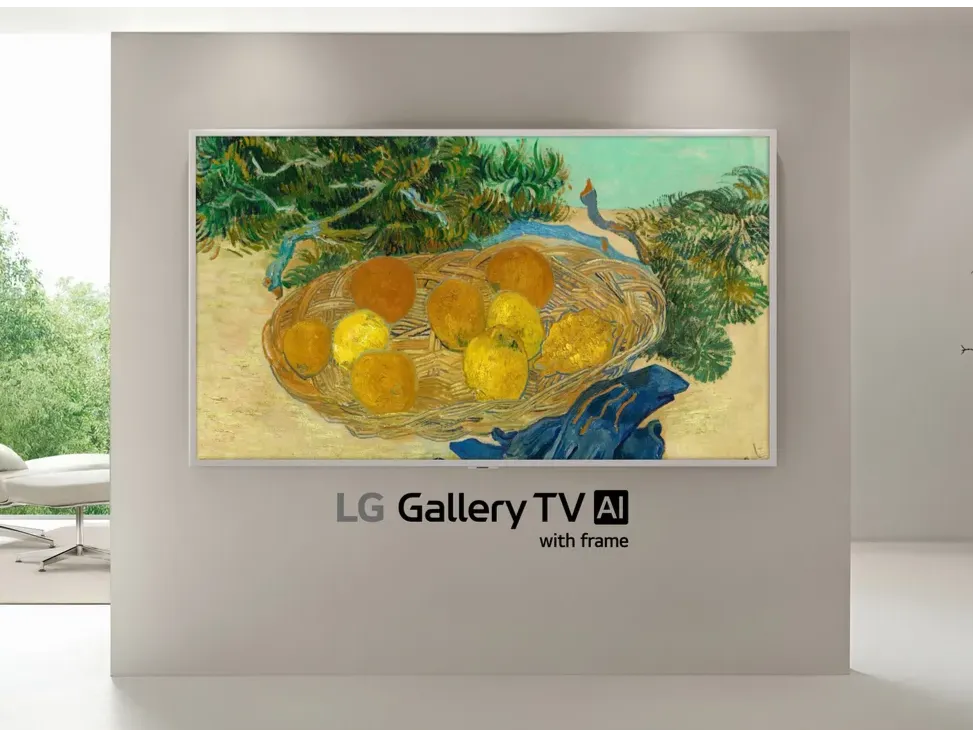 LG Launches Gallery TV to Compete with Samsung Frame TV