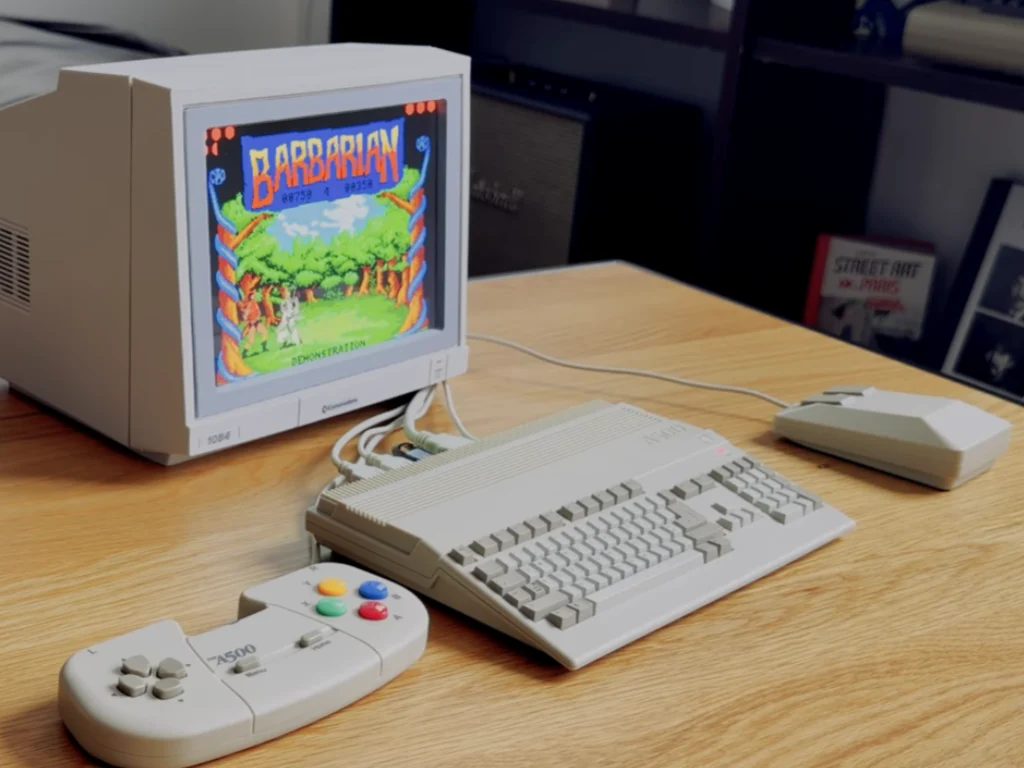 YouTuber Creates Mini Commodore 1084 Monitor for Amiga A500 Mini