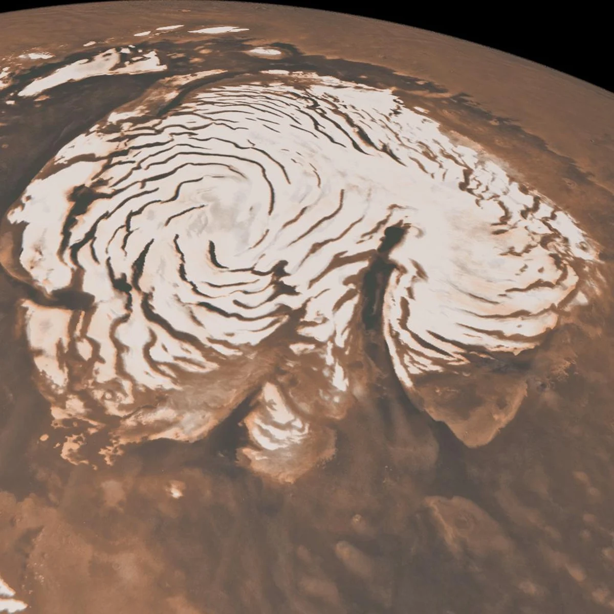 Using Mars Ice to Create Insulated Radiation-Shielded Habitats