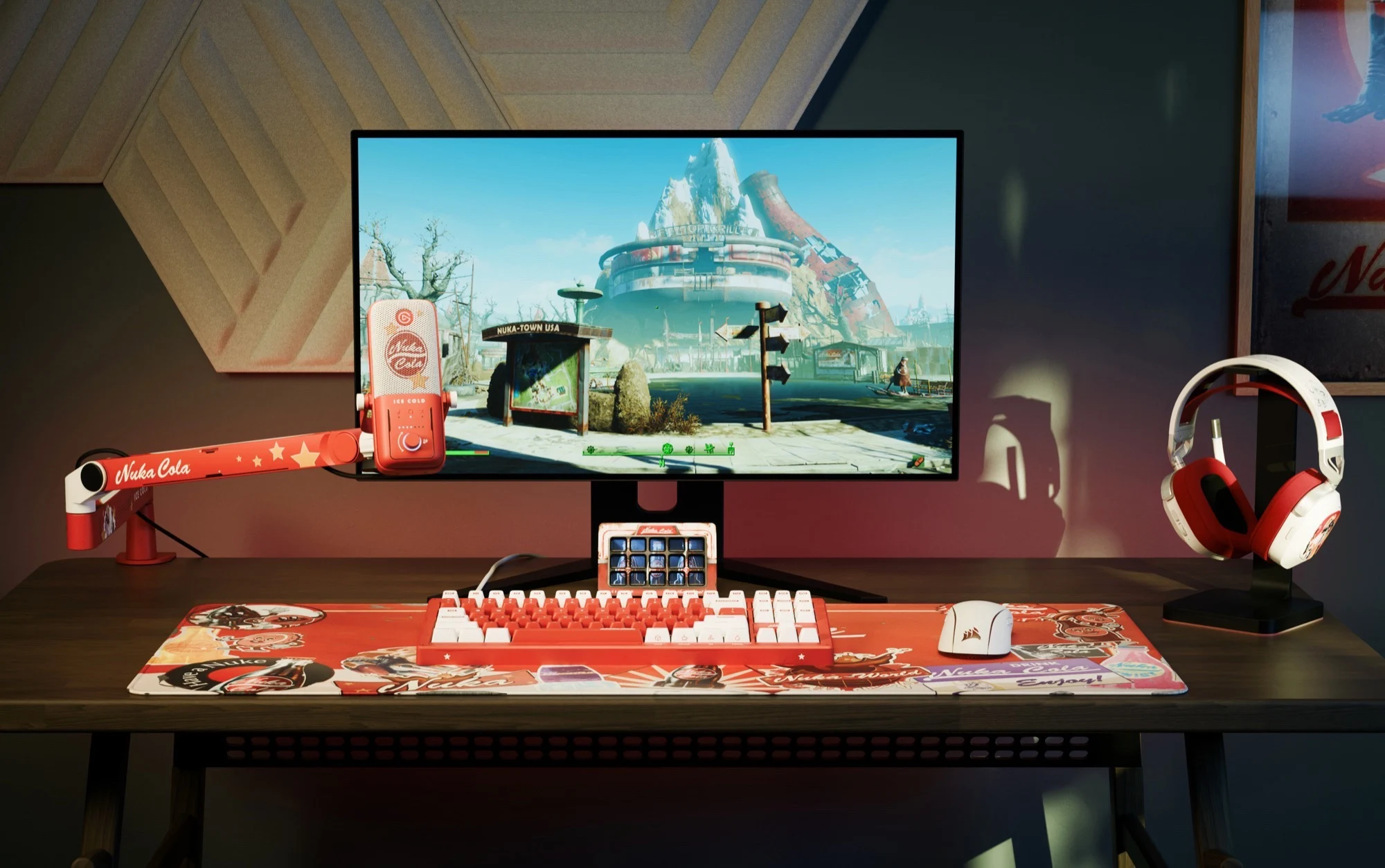 Corsair Launches Fallout Nuka Cola Gaming Gear Collection