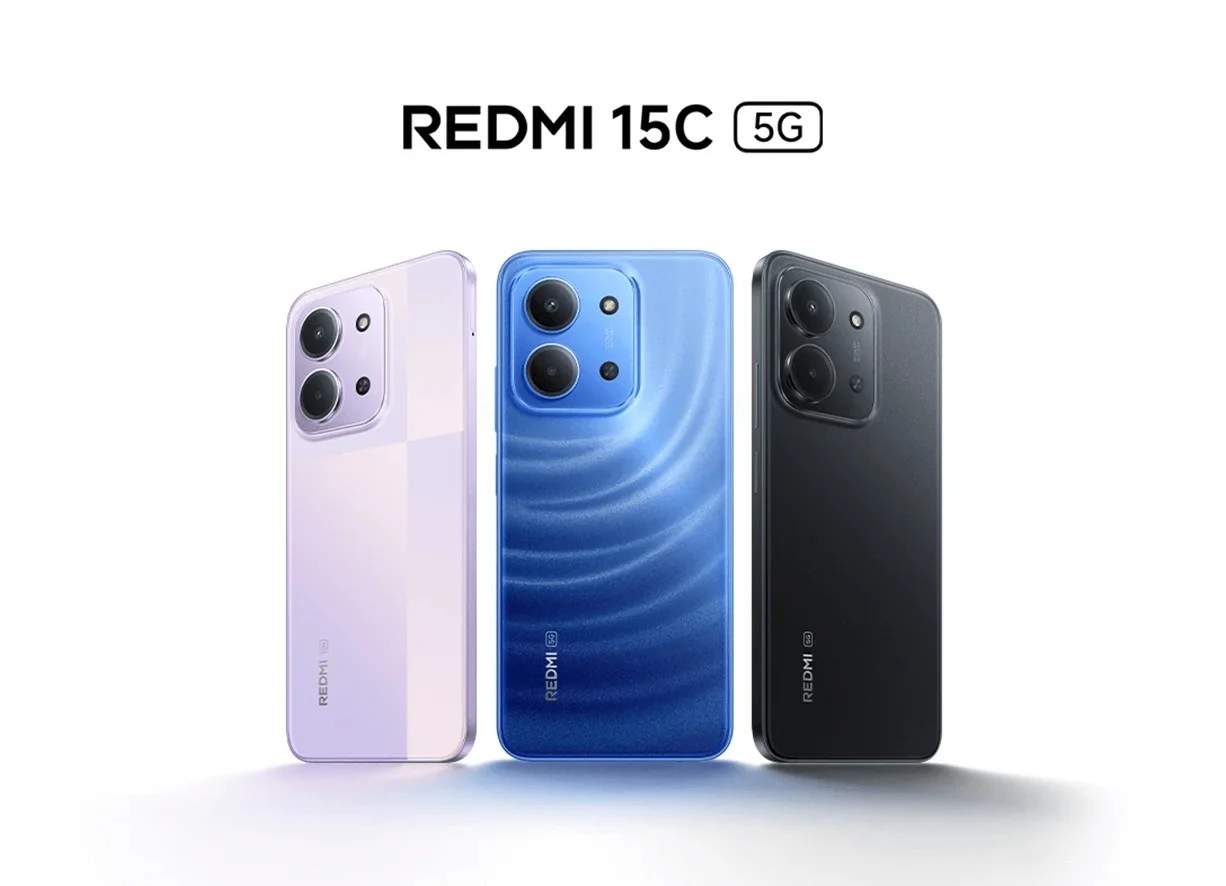 Redmi 15C 5G Launches in India with Dimensity 6300 & 6000mAh Battery