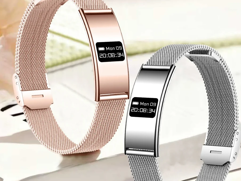 Rogbid Vogue: Slim 2.8mm Metal Smart Bracelet for $59.99