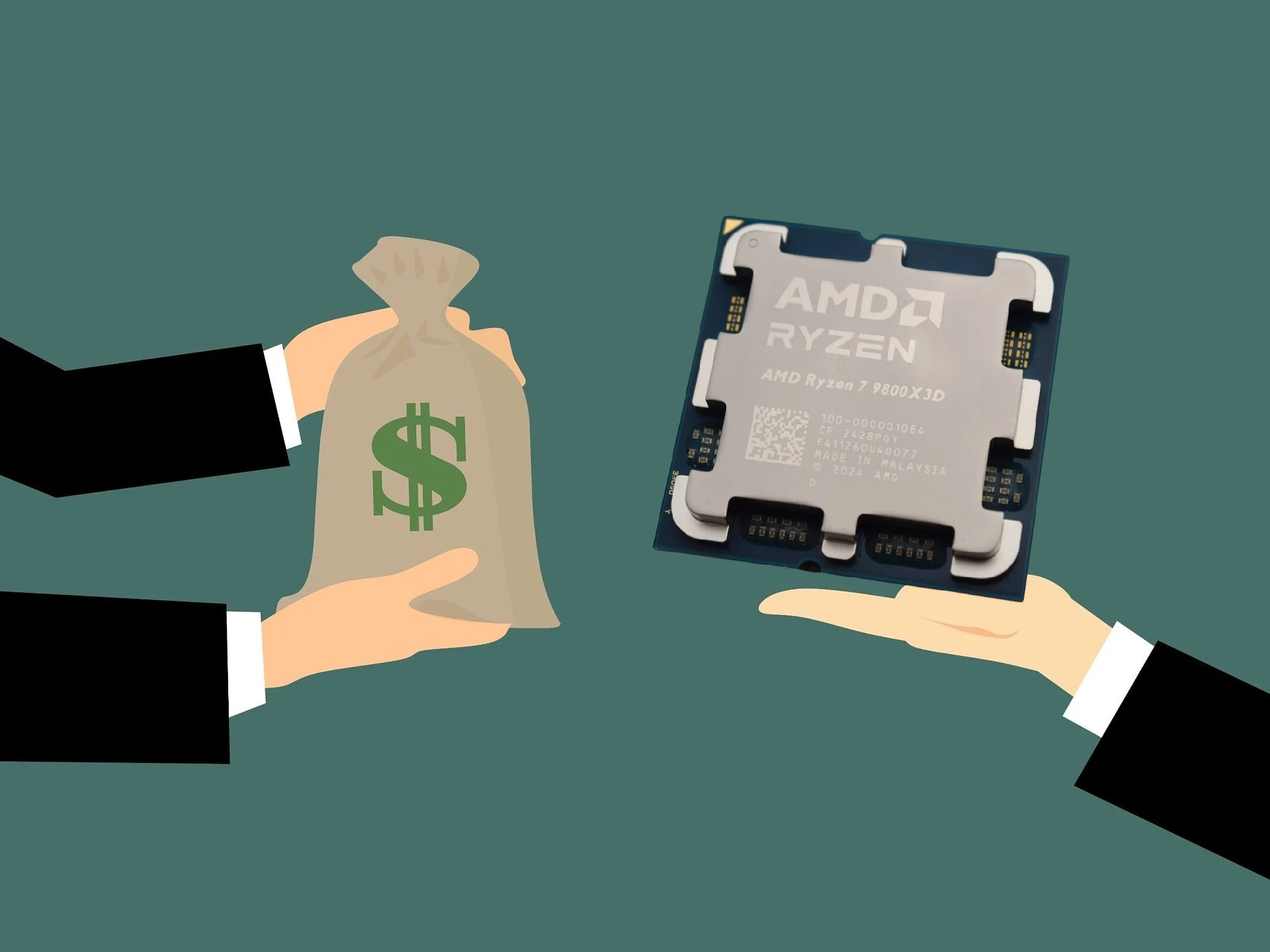 Top 3 Best-Selling Ryzen X3D CPUs on Amazon US in November