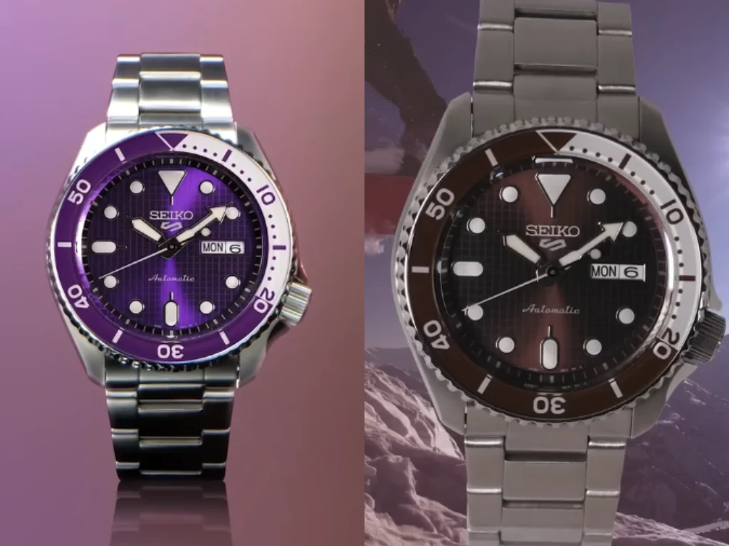 New Seiko 5 Sports Limited-Edition Watches with Unique Dials