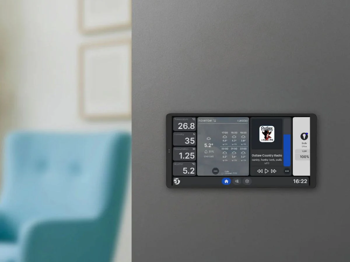 Shelly Launches Wall Display XL Smart Home Hub for Easy Control
