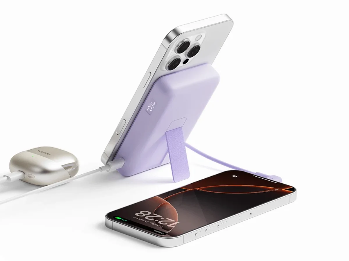 New Xiaomi Magnetic Power Bank with Built-in Cable Launch