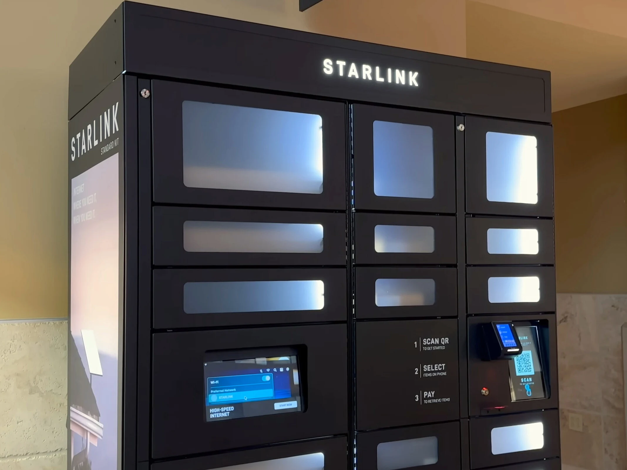 Starlink Launches $89 Dish at Kiosk with $100 Service Credit