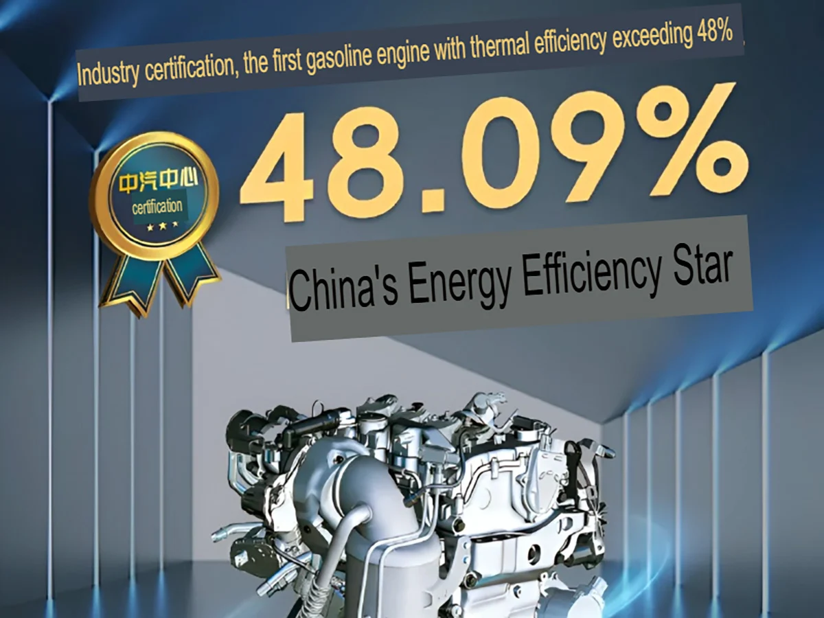 China Outperforms Toyota with 48% Hybrid Engine Efficiency
