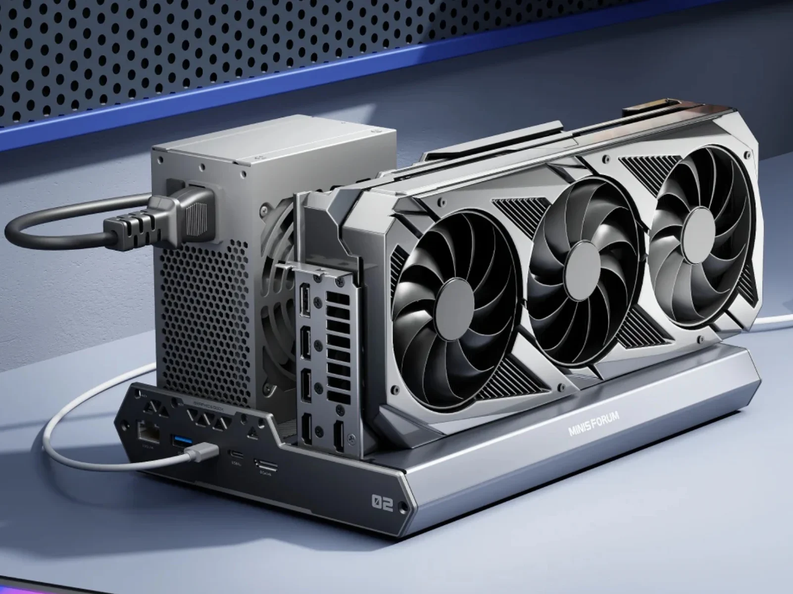 Minisforum DEG2 Launches as OCuLink and TB5 eGPU Dock Worldwide