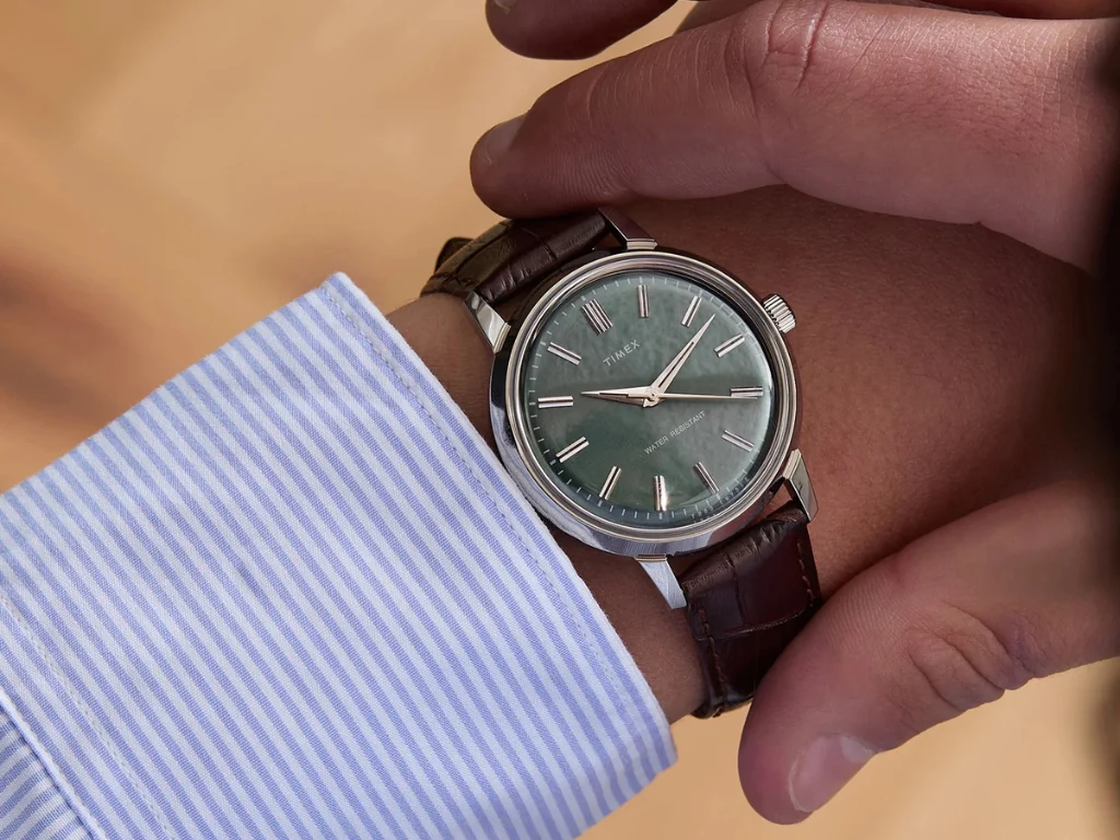Timex Olive Marlin x Todd Snyder Automatic Watch Now Available