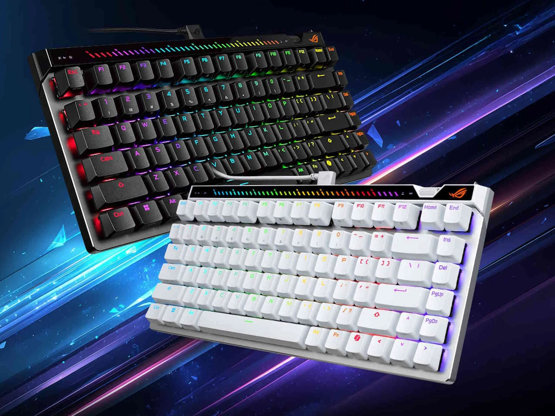 Asus Launches Compact Gaming Keyboard with Analog Switches and Touchpad
