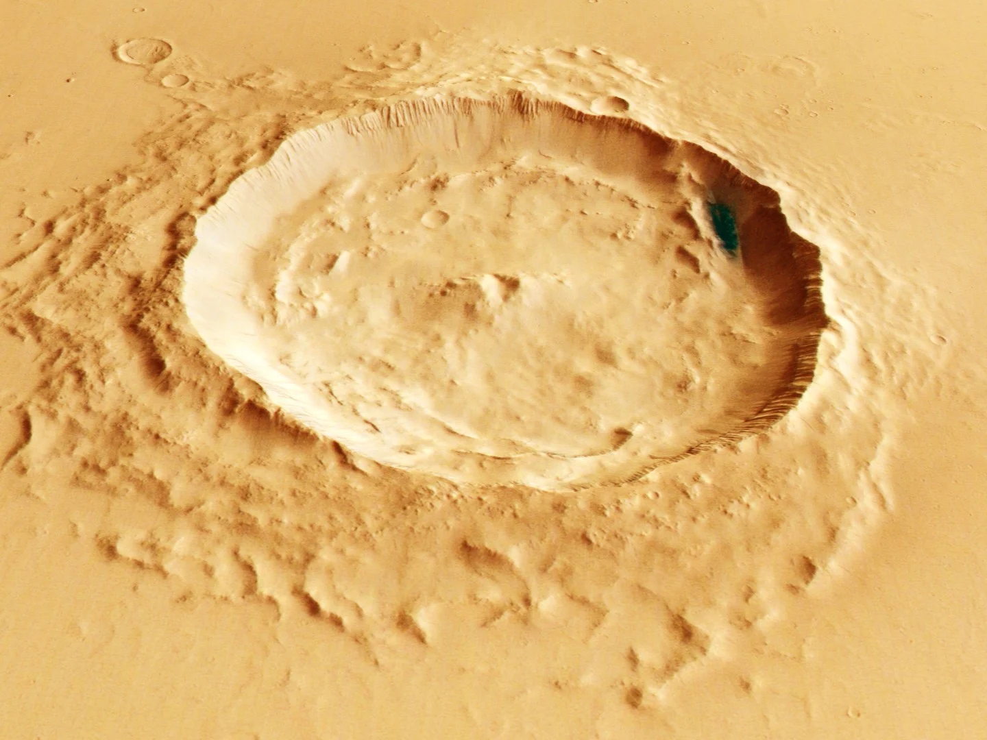 Mars Express Reveals Intense Sandblasting on the Red Planet
