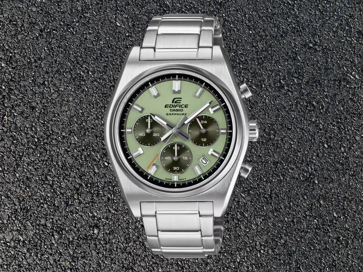 Casio Edifice Colorful Dial Metal Bezel Watches Now in the US