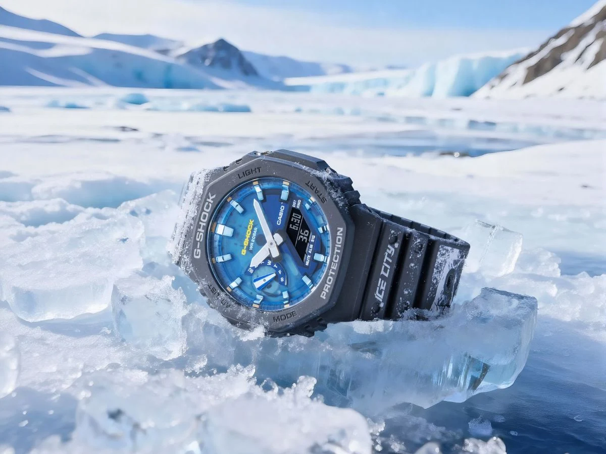 New Casio G-Shock Watch Features Semi-Transparent Dial
