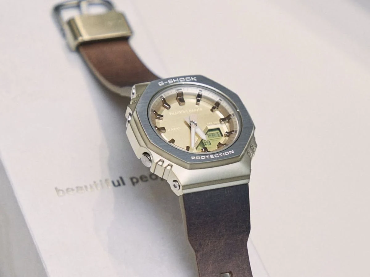 Casio Launches Unique Metal Bezel Watch with Distinctive Strap in US