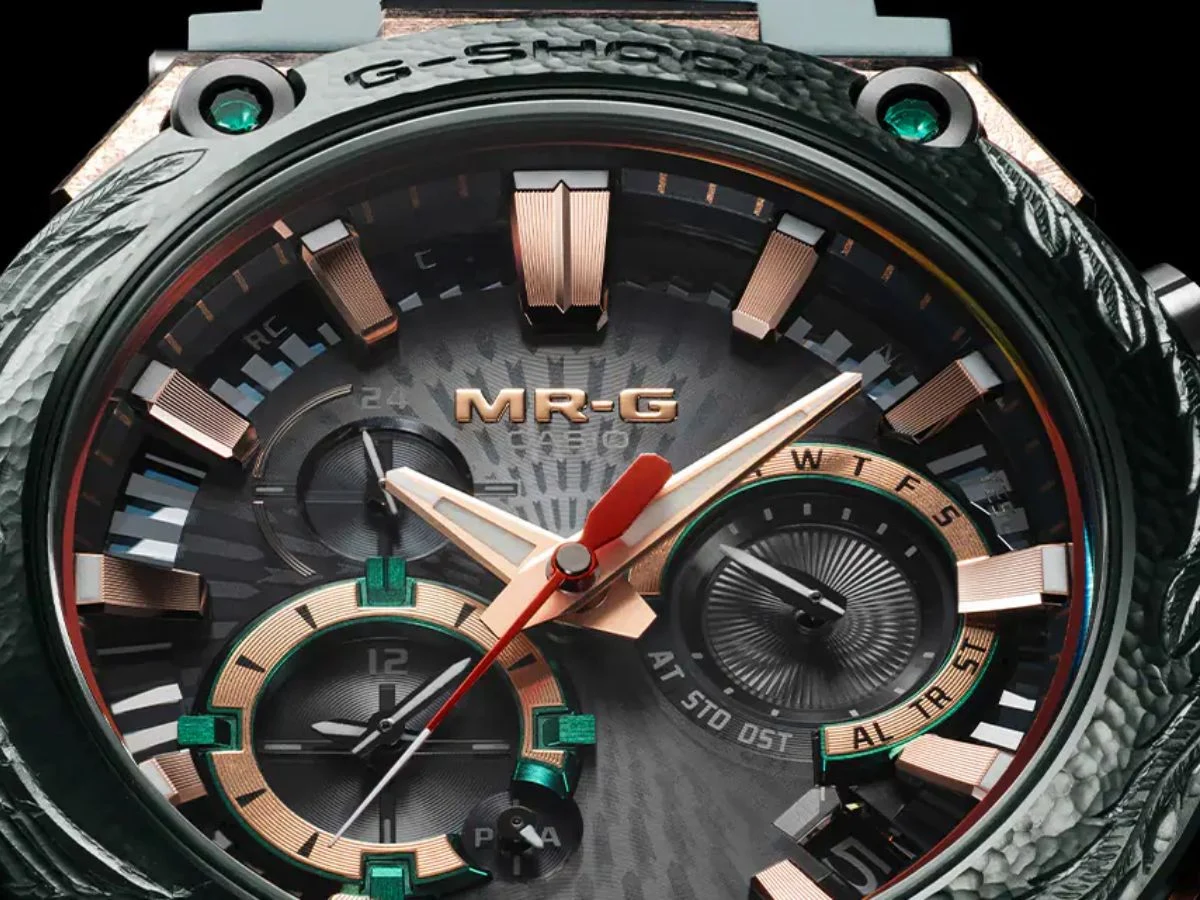 Limited Edition Casio MRGB2000 Watch with Hand-Engraved Bezel US