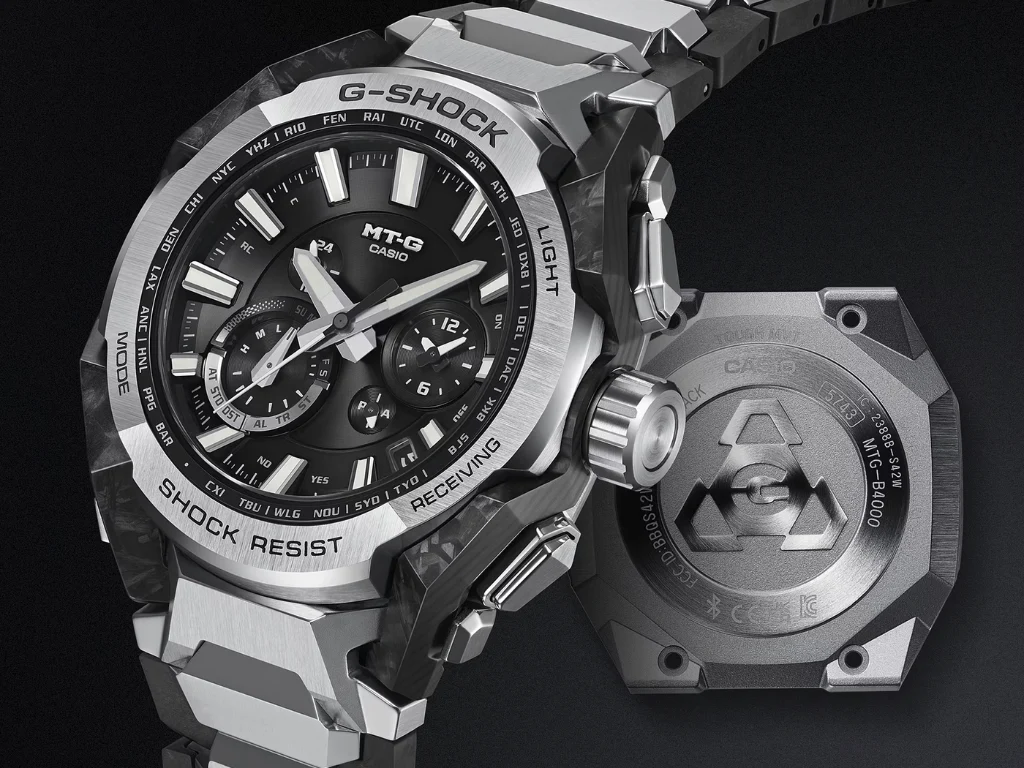 Casio MTG-B4000D-1AJF Watch with Carbon Frame Now Available for Preorder
