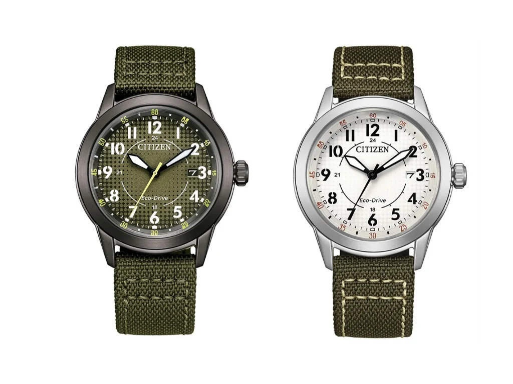 Citizen Launches Two New Military-Inspired Eco-Drive Watches