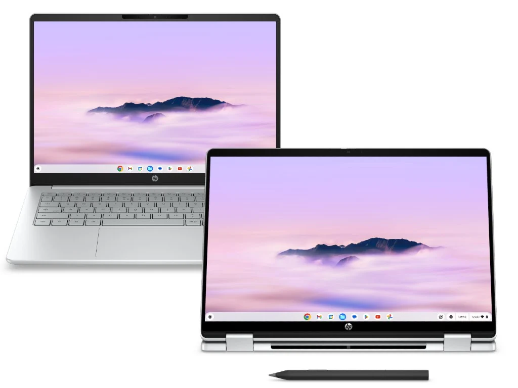 HP Chromebook Plus 14 and x360 14 Launch with 2K Display and Intel N355