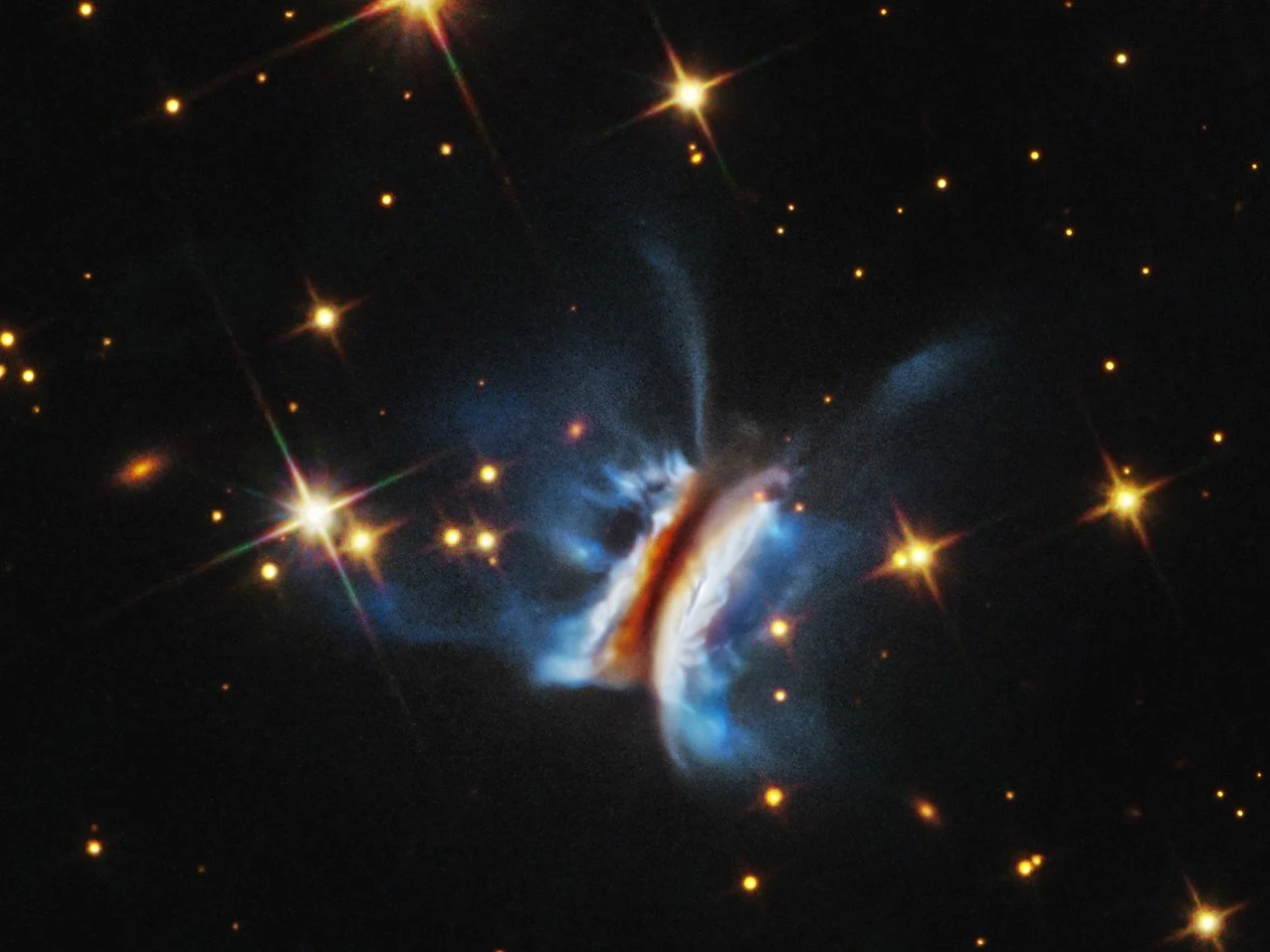 Hubble Discovers Turbulence in Largest Planet Birthplace
