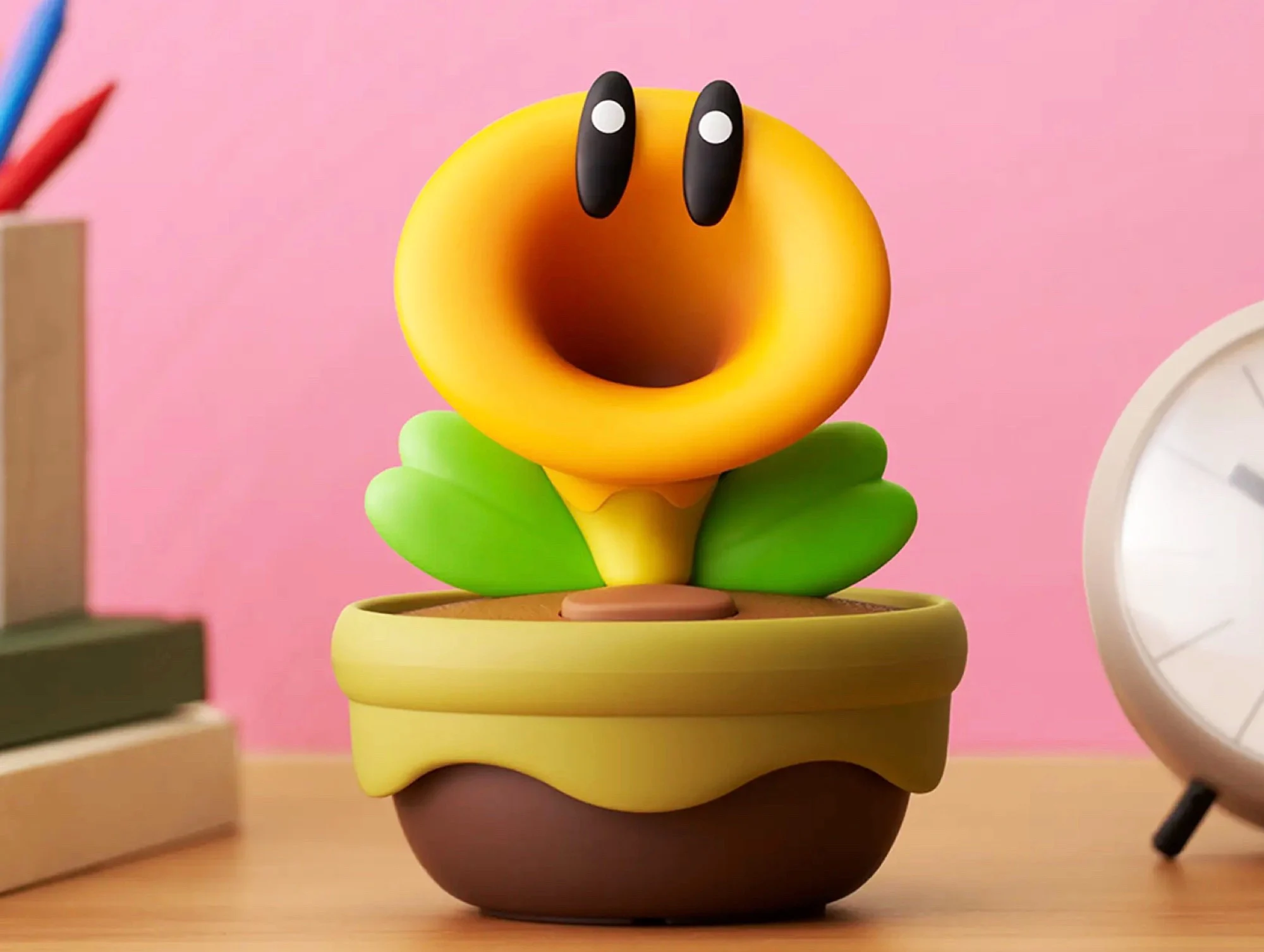 Nintendo’s Adorable Super Mario Talking Flower Gadget