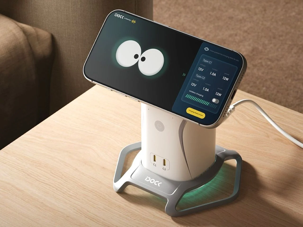 Pisen iDock Charging Station: Transform iPhones into AI Companions